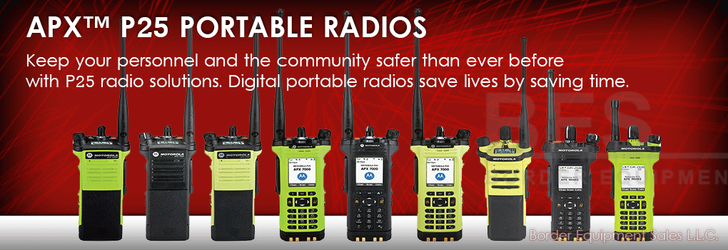 APX™ P25 PORTABLE RADIOS